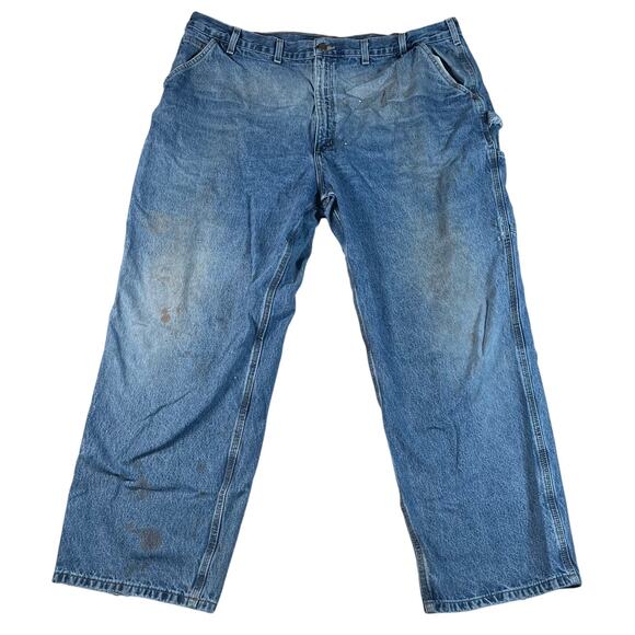 Carhartt B13 DPS Jeans Loose Original Fit Sz 46x30 Carpenter Workwear - Picture 1 of 11